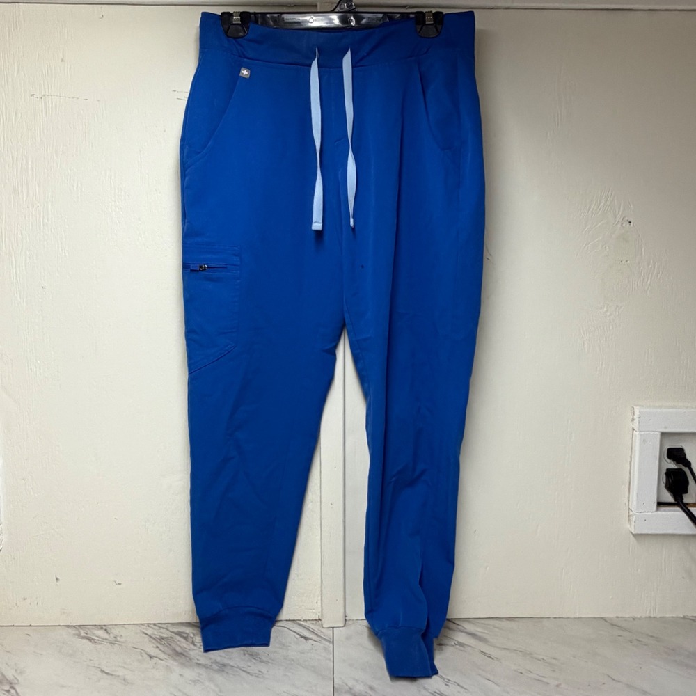 FIGS Technical Collection Royal Blue Jogger Scrub Pants W18SW2005 Women S